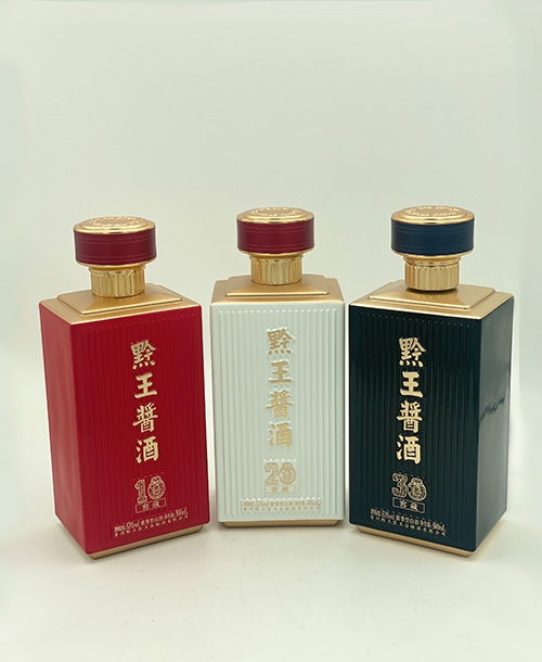 噴釉烤花瓶